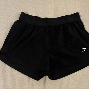 Black Gym Shark TRAINING LOOSE FIT SHORTS, Sz Large. Sold out online